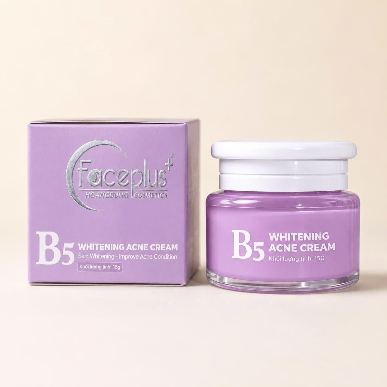 B5 WHITENING ACNE CREAM – Kem dưỡng trắng da hỗ trợ chăm sóc da mụn