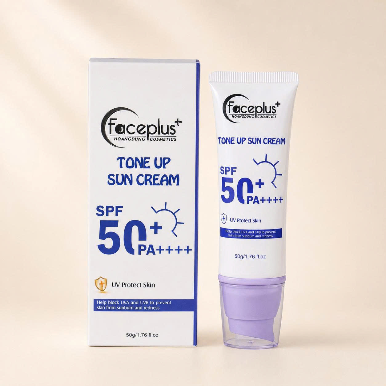 FACEPLUS+ TONE UP SUN CREAM SPF 50+ PA++++